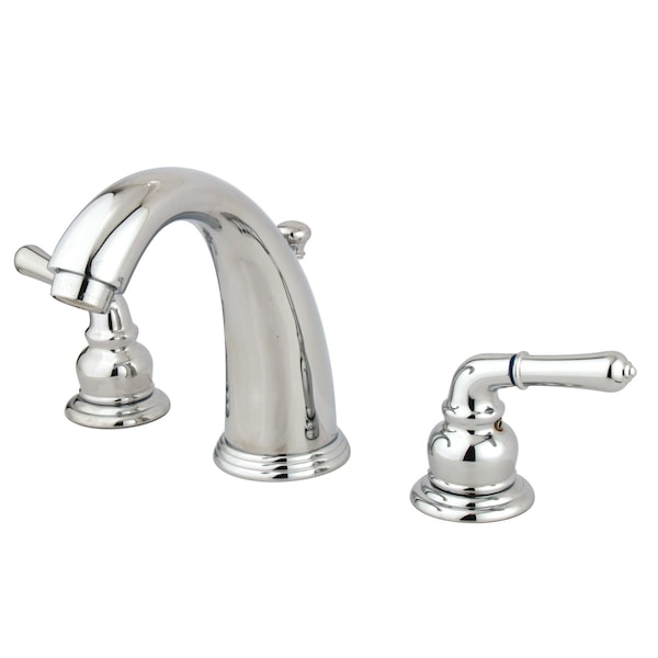 Widespread Bathroom Faucet, Polished Chrome
